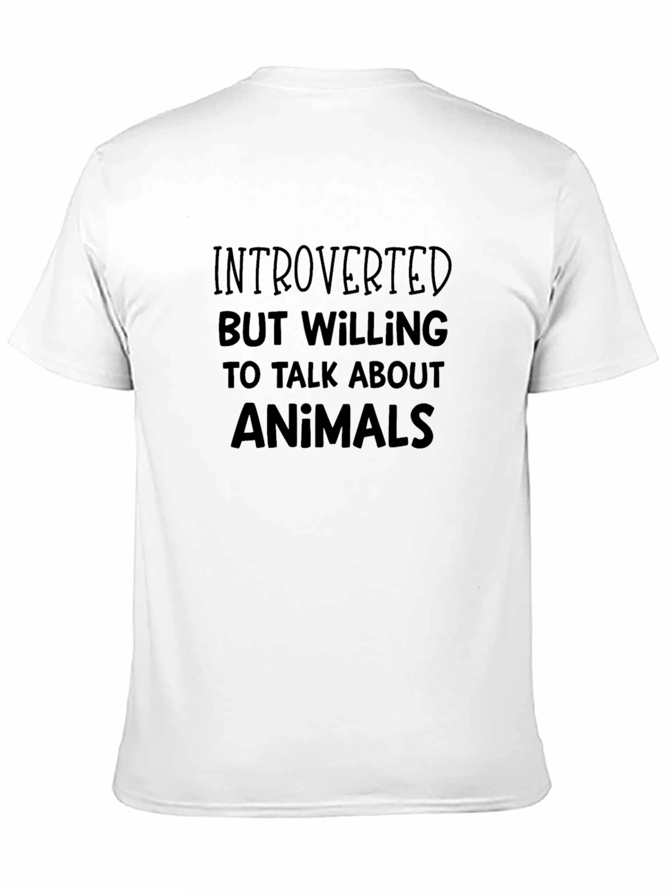 Introverted Animal Lover T-Shirt
