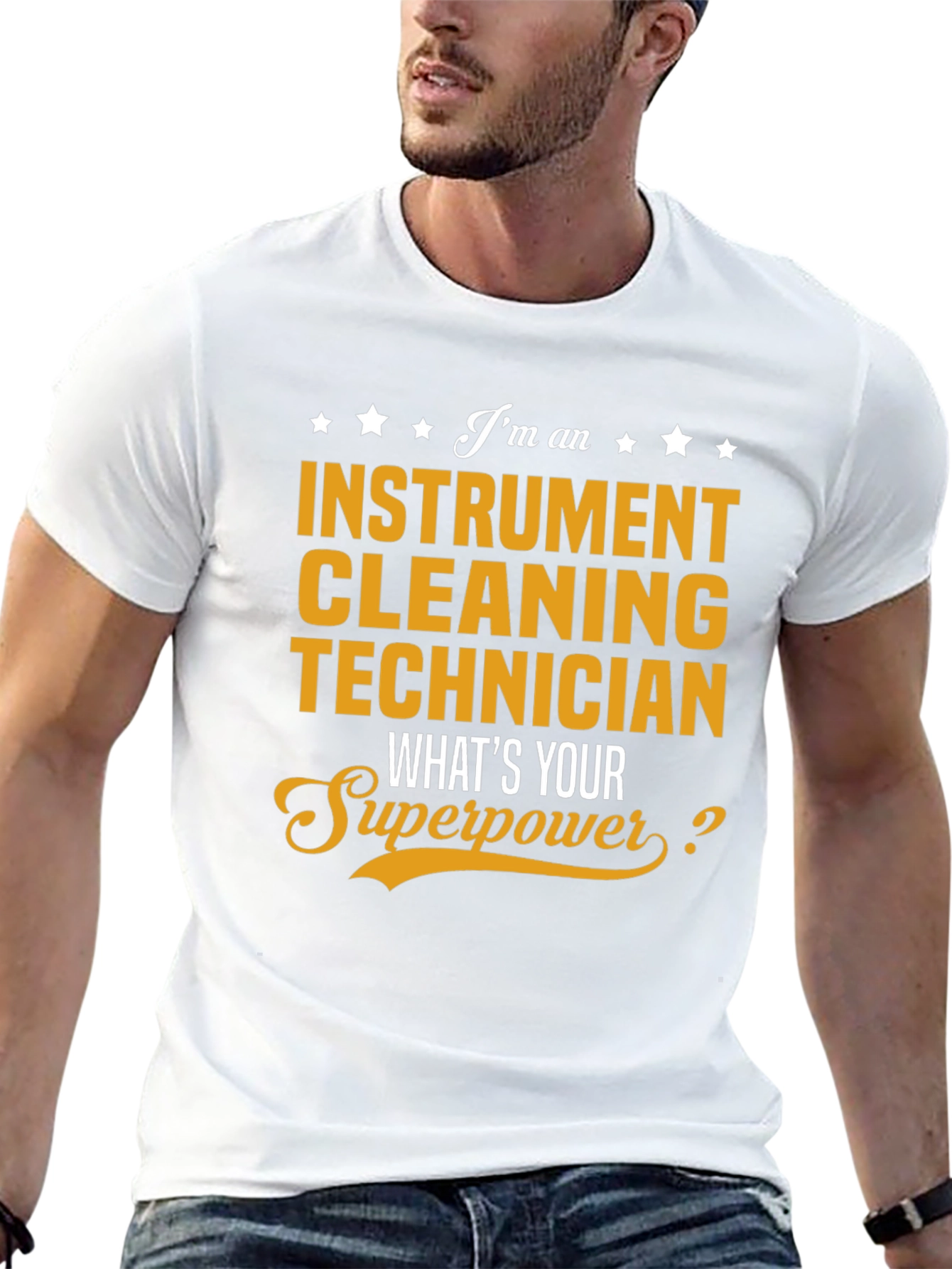Instrument Cleaning Technician Superpower T-Shirt