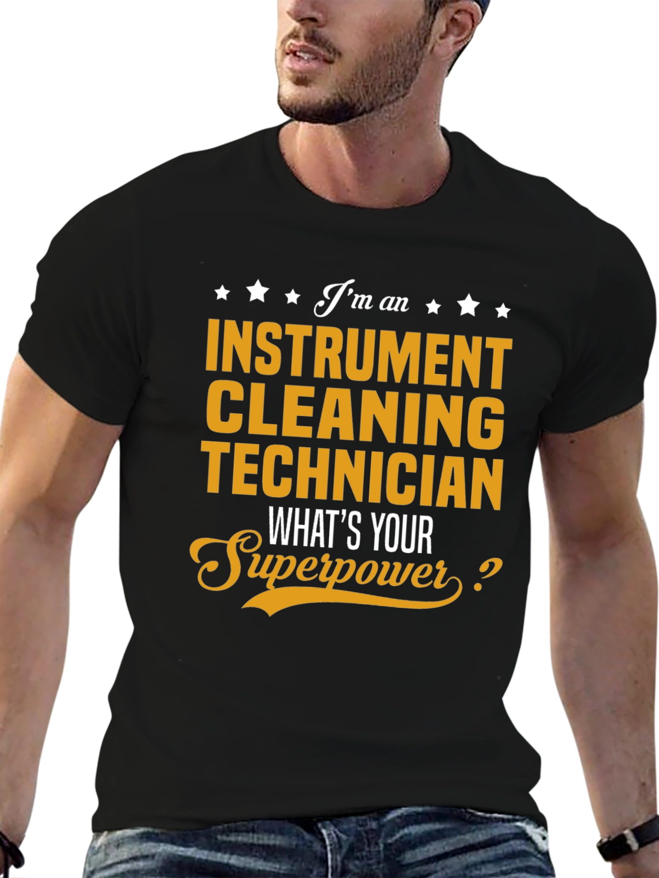 Instrument Cleaning Technician Superpower T-Shirt