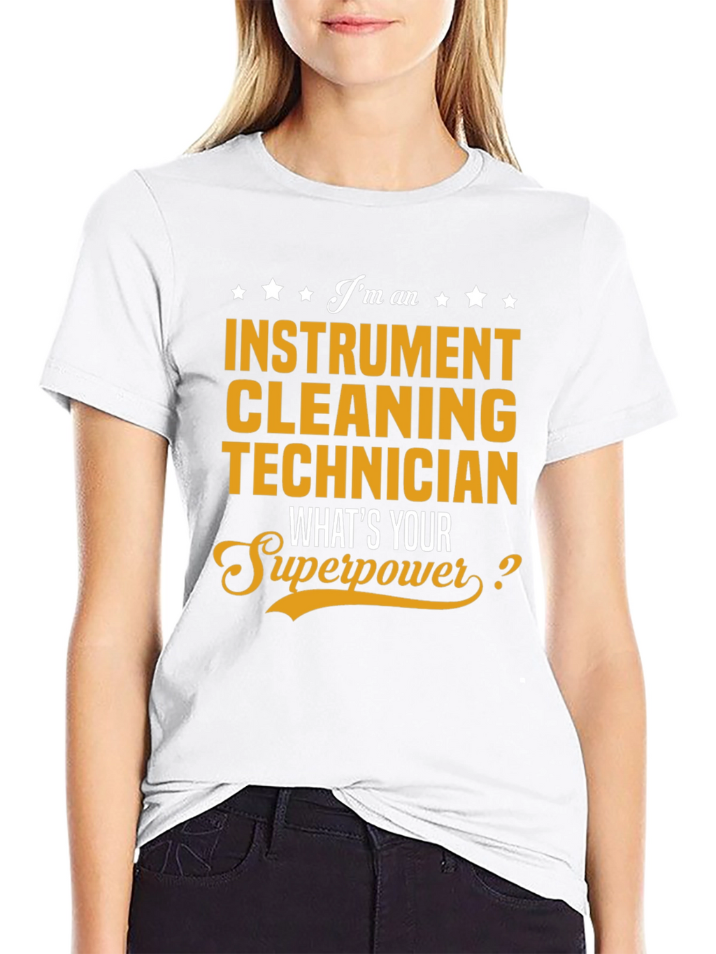 Instrument Cleaning Technician Superpower T-Shirt