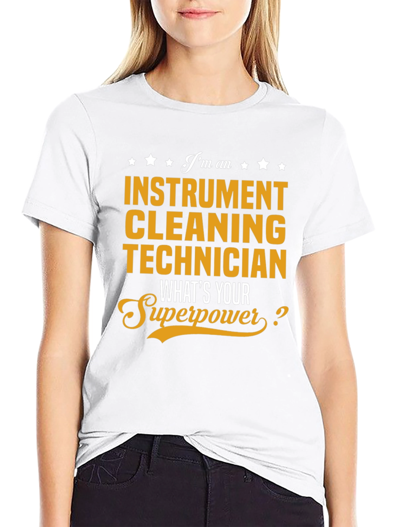 Instrument Cleaning Technician Superpower T-Shirt