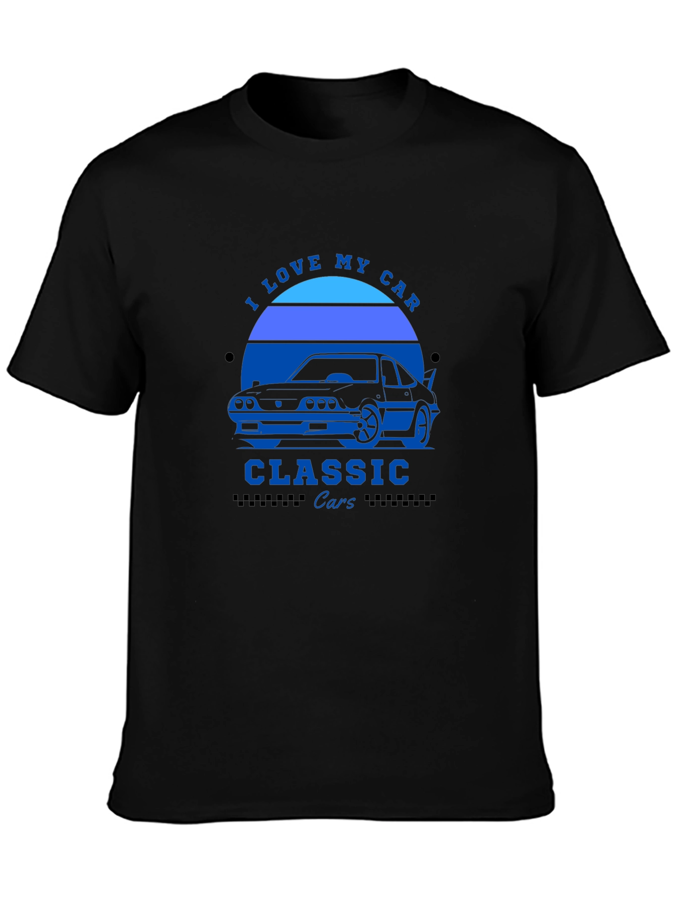 I Love My Car Classic Cars Graphic Tee