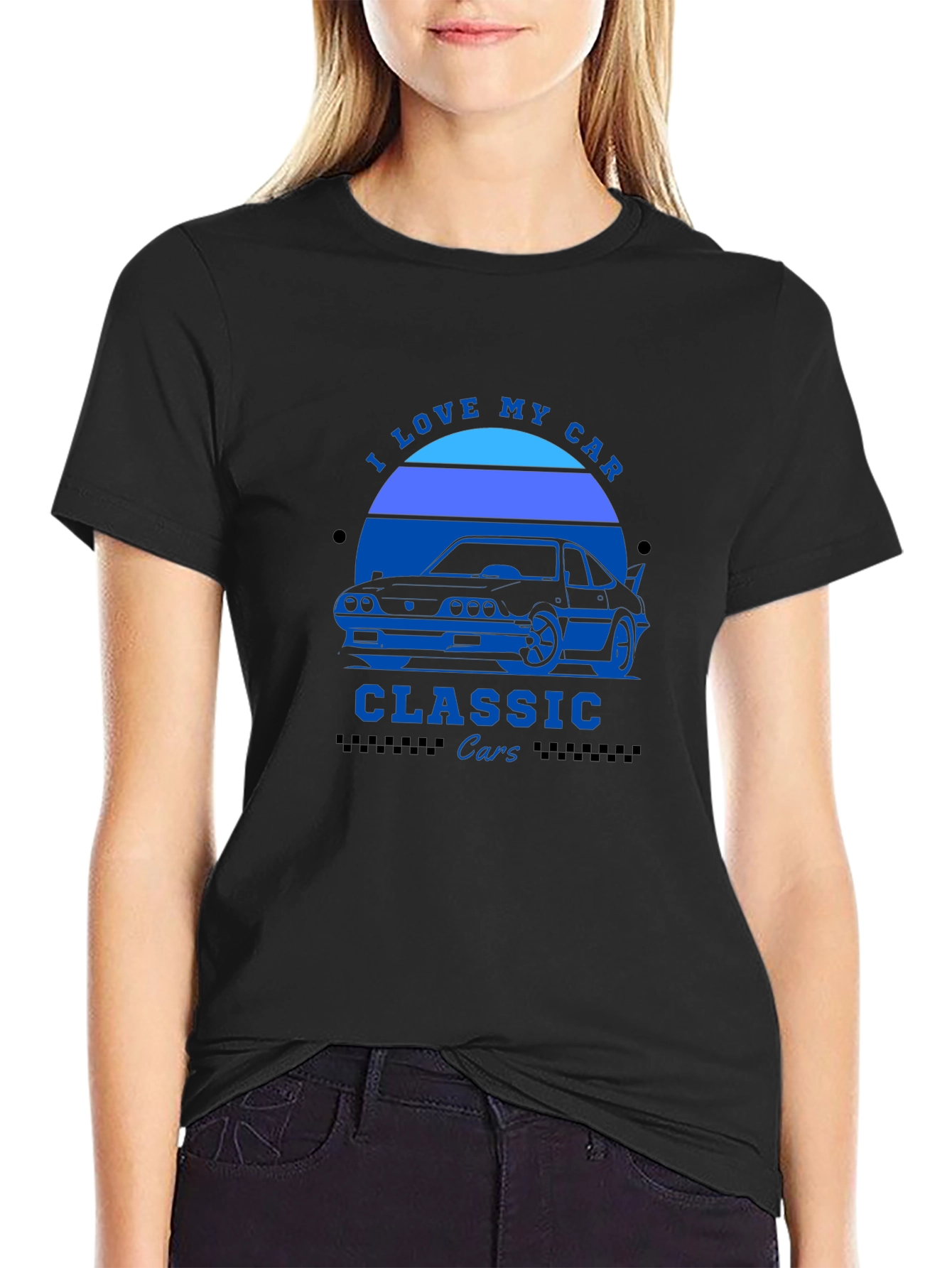 I Love My Car Classic Cars Graphic Tee