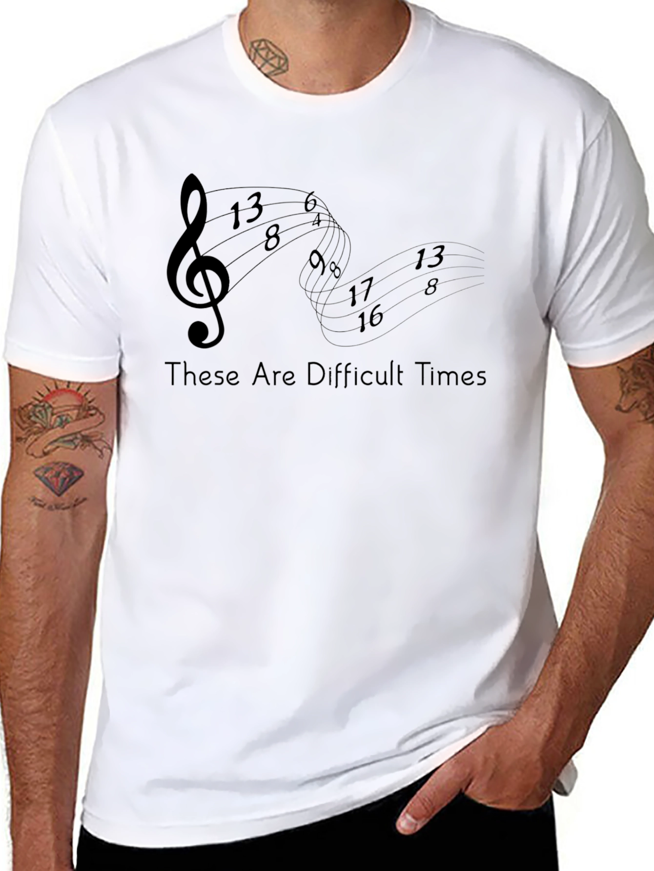 Difficult Times Music T-Shirt