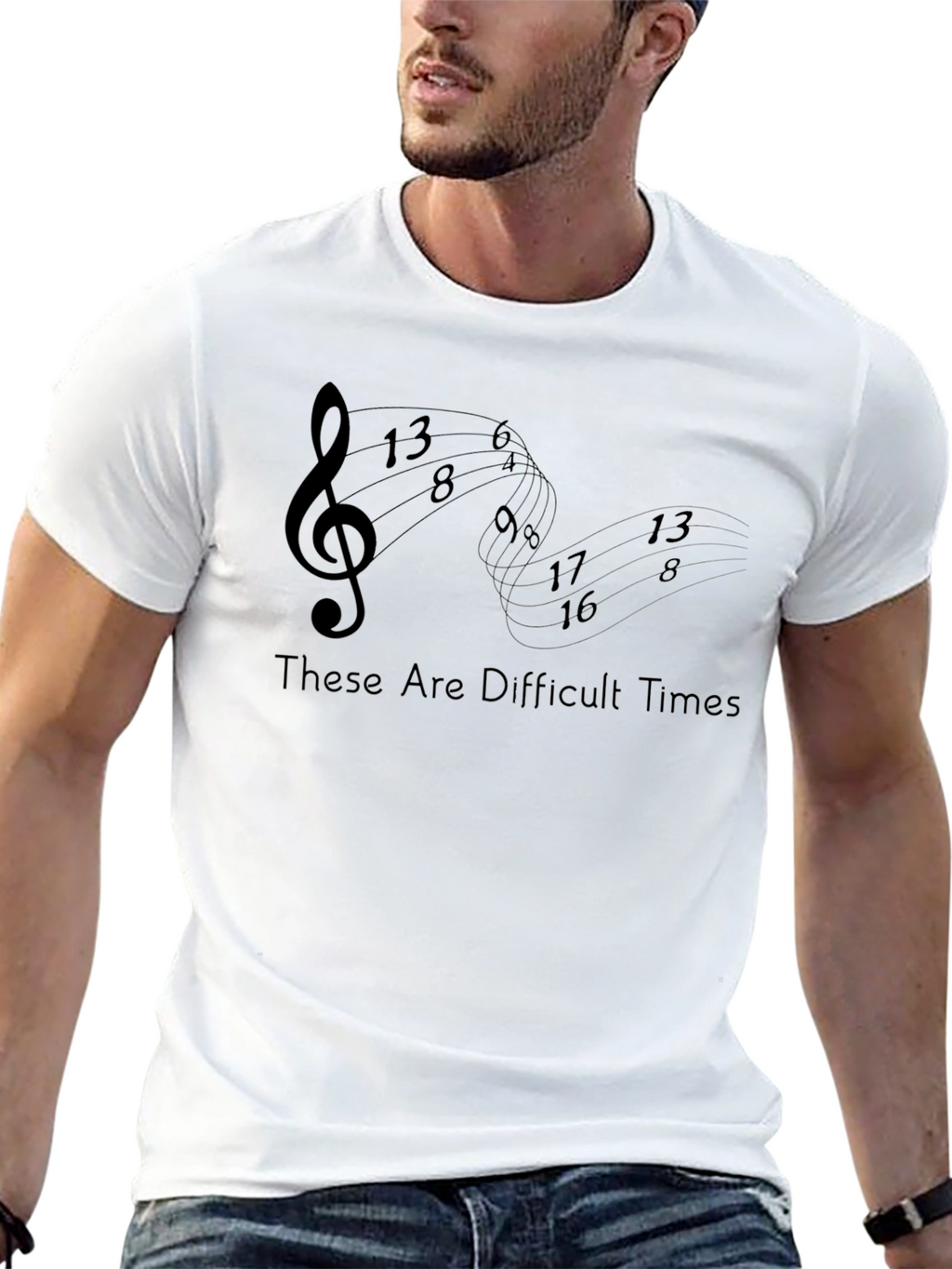 Difficult Times Music T-Shirt