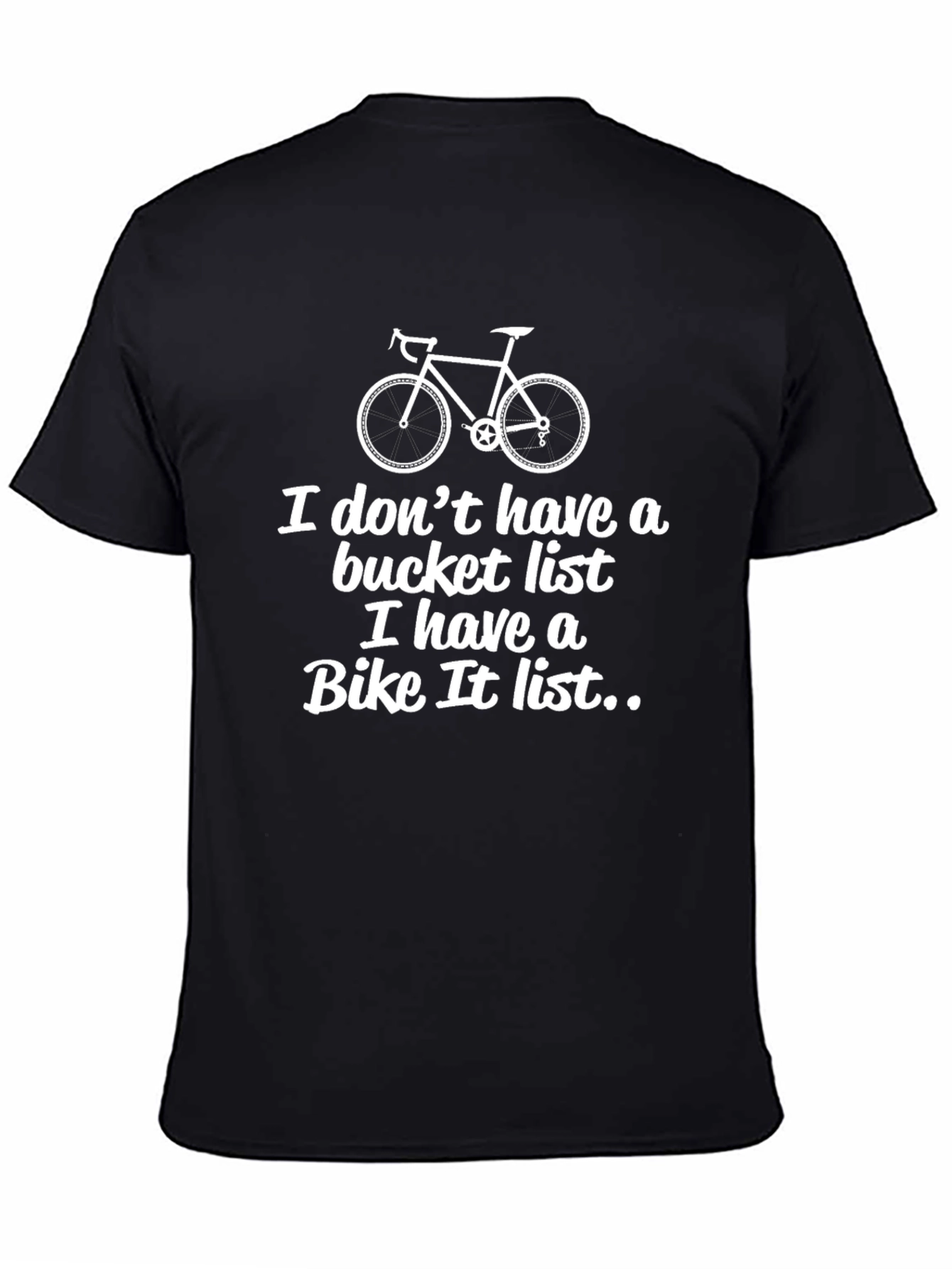 Bike It List Graphic Tee - Cycling Passion