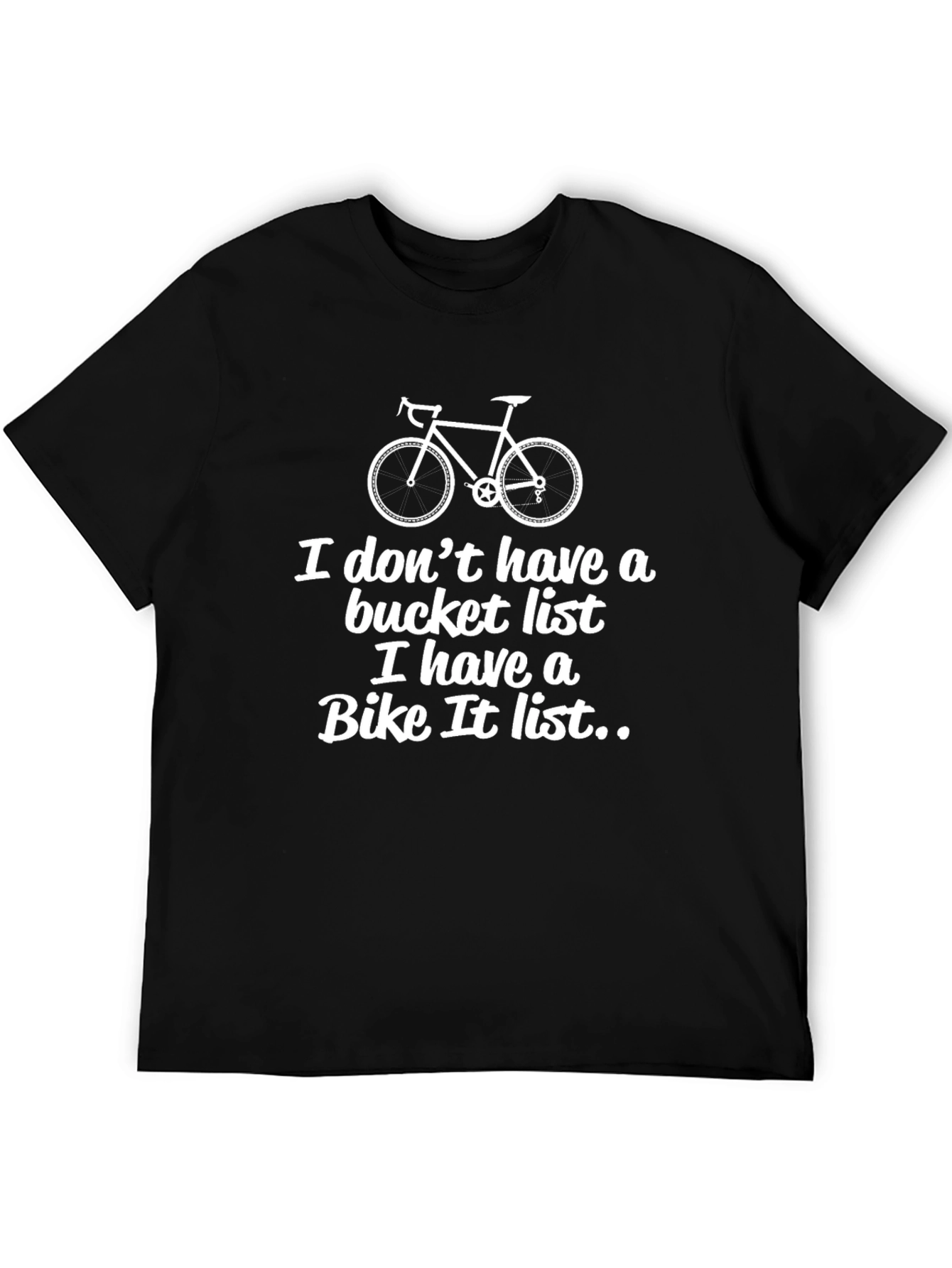 Bike It List Graphic Tee - Cycling Passion