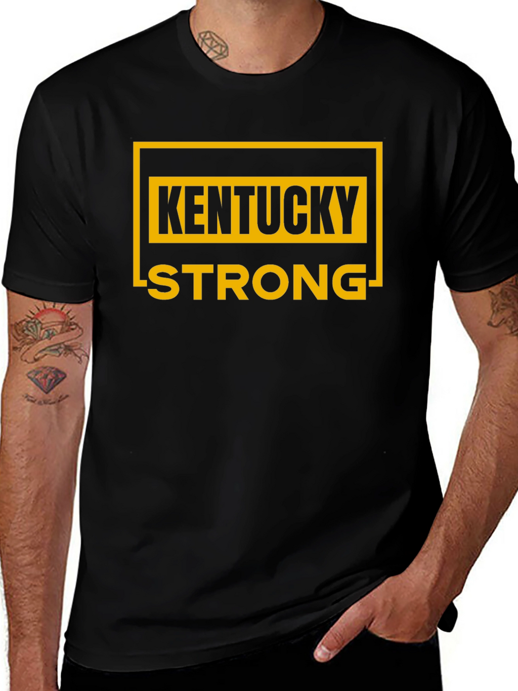 Kentucky Strong Graphic Tee - Black