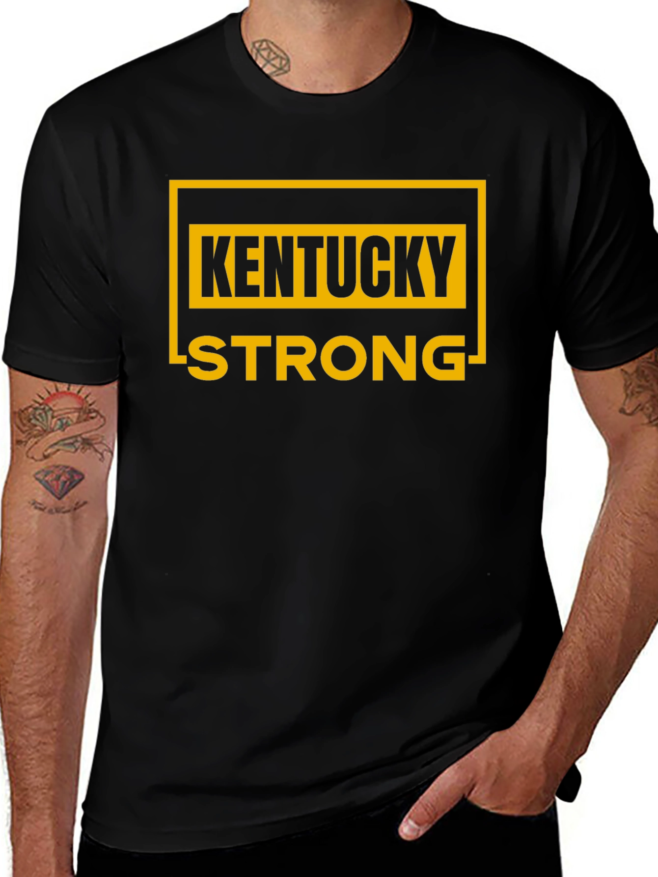Kentucky Strong Graphic Tee - Black