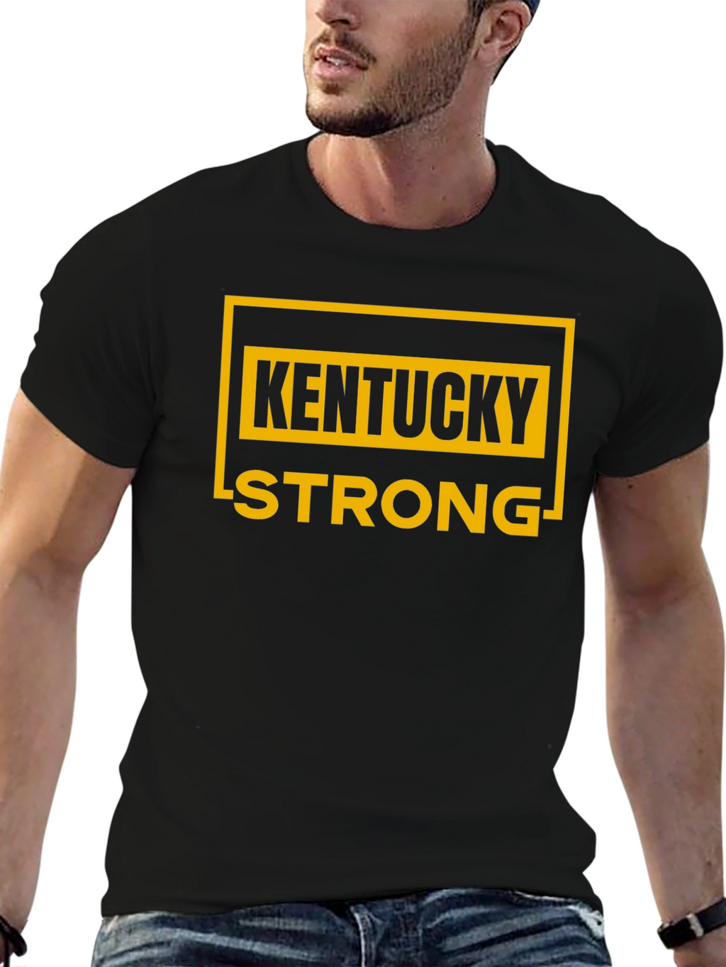 Kentucky Strong Graphic Tee - Black