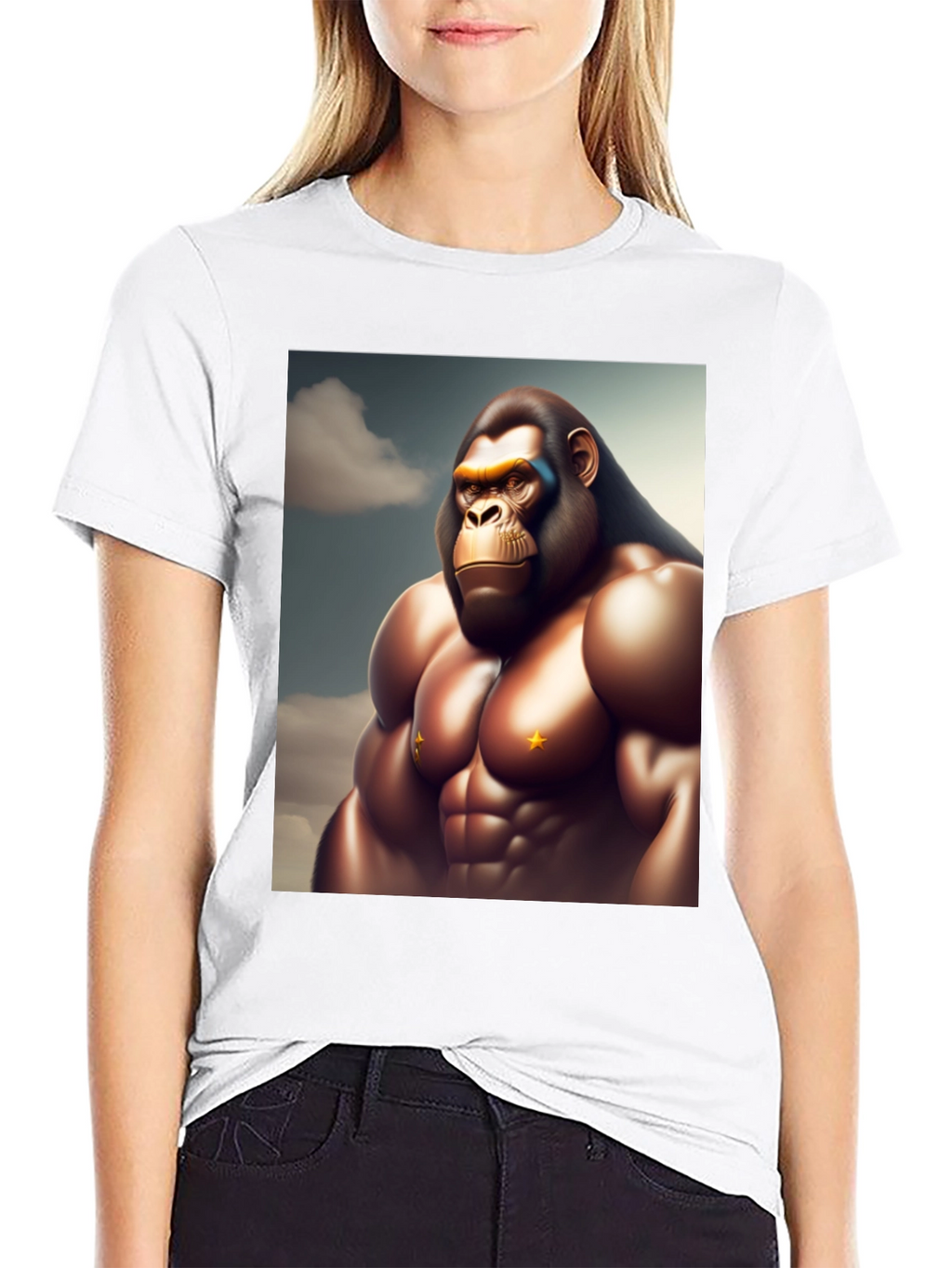 Muscle Ape T-Shirt: King Kong Style!