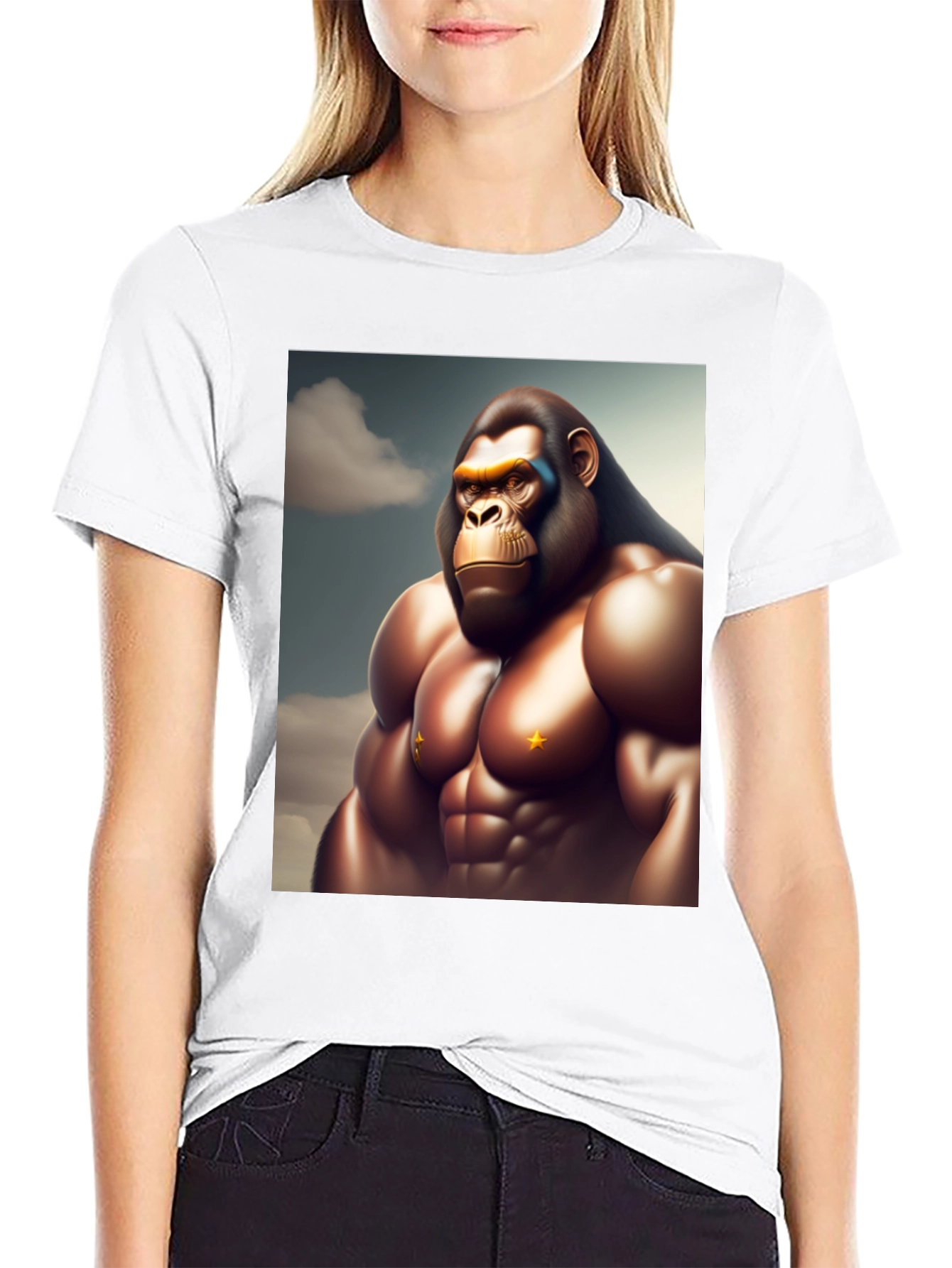 Muscle Ape T-Shirt: King Kong Style!