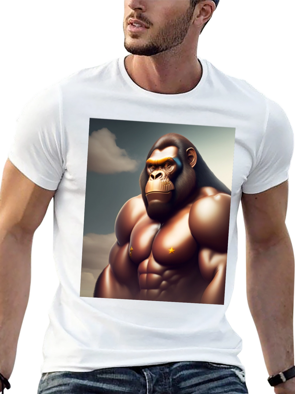 Muscle Ape T-Shirt: King Kong Style!