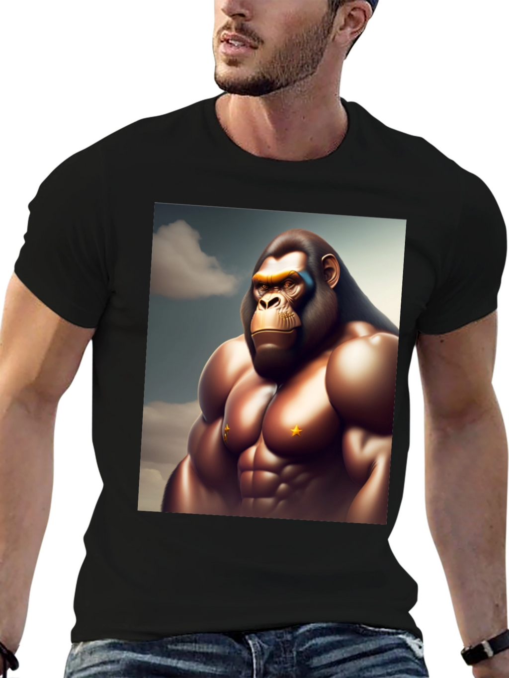 Muscle Ape T-Shirt: King Kong Style!