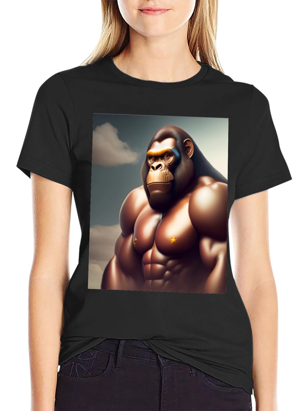 Muscle Ape T-Shirt: King Kong Style!