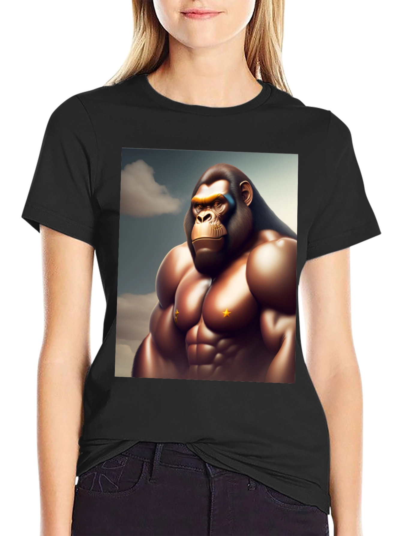 Muscle Ape T-Shirt: King Kong Style!