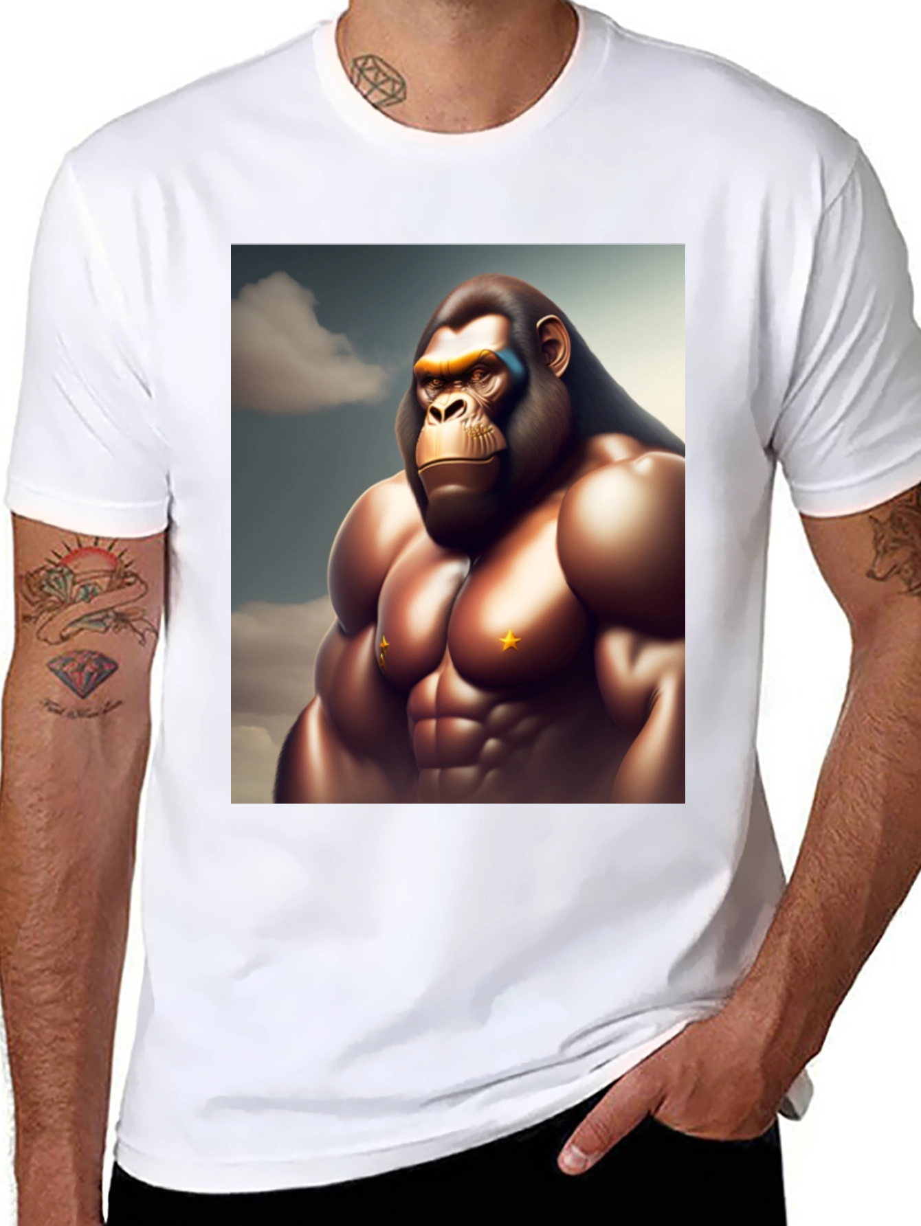 Muscle Ape T-Shirt: King Kong Style!