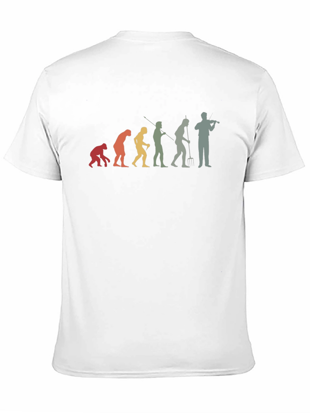Evolution of Fiddler Funny Music T-Shirt