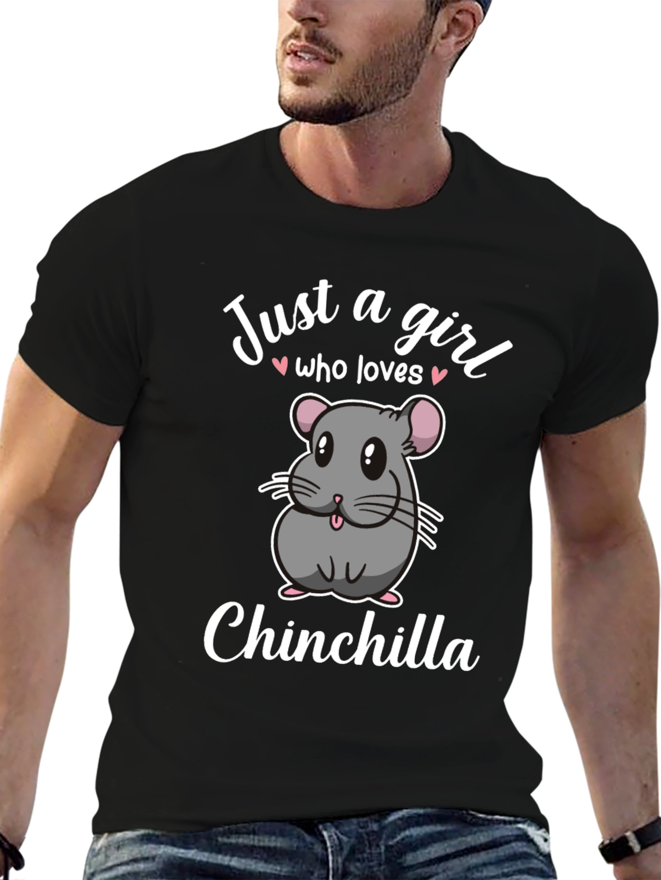 Just a Girl Who Loves Chinchillas T-Shirt
