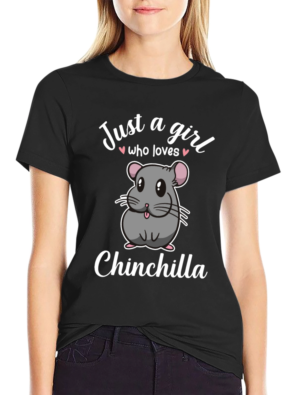 Just a Girl Who Loves Chinchillas T-Shirt