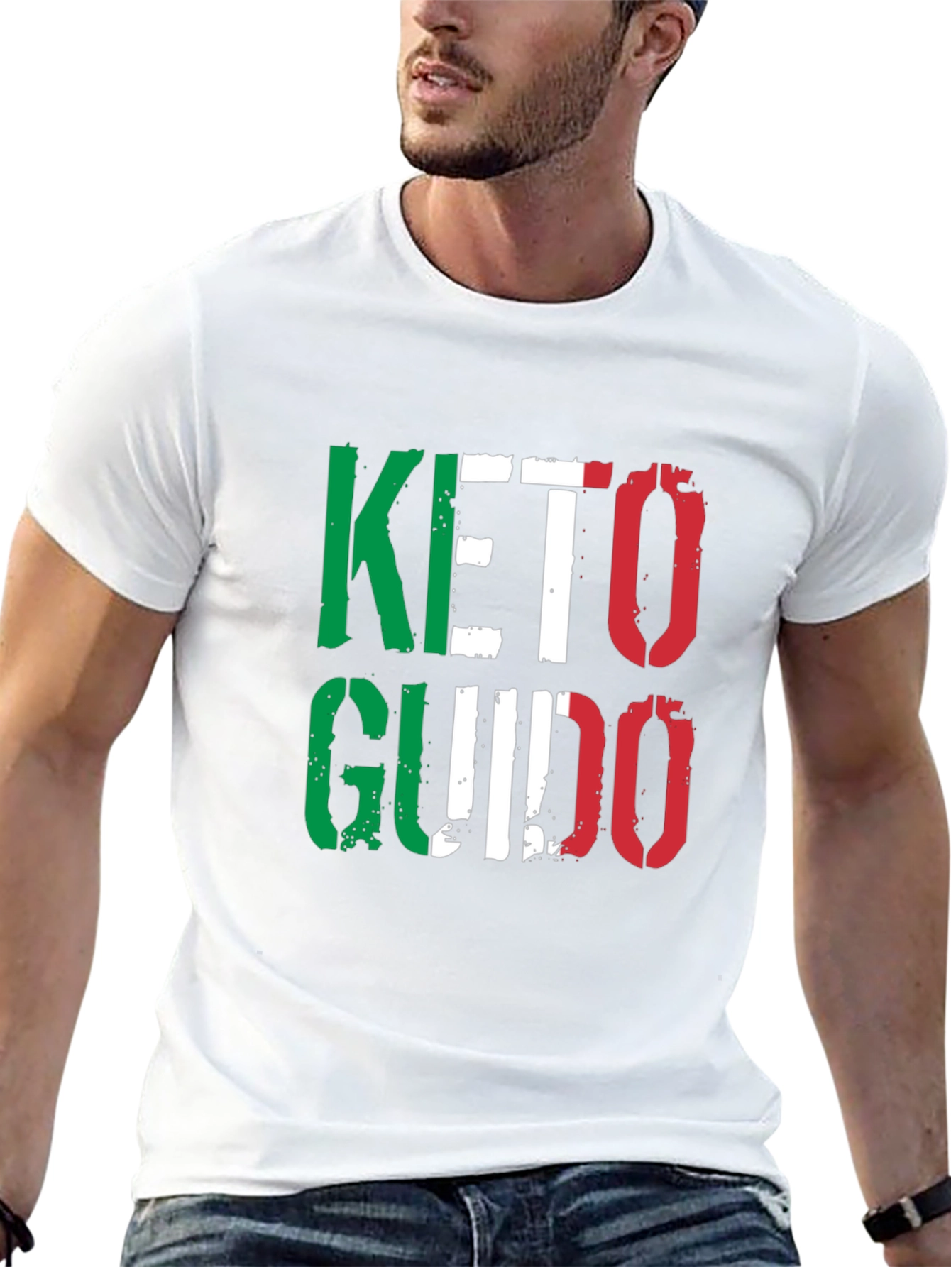 Keto Guido Italian Flag T-Shirt