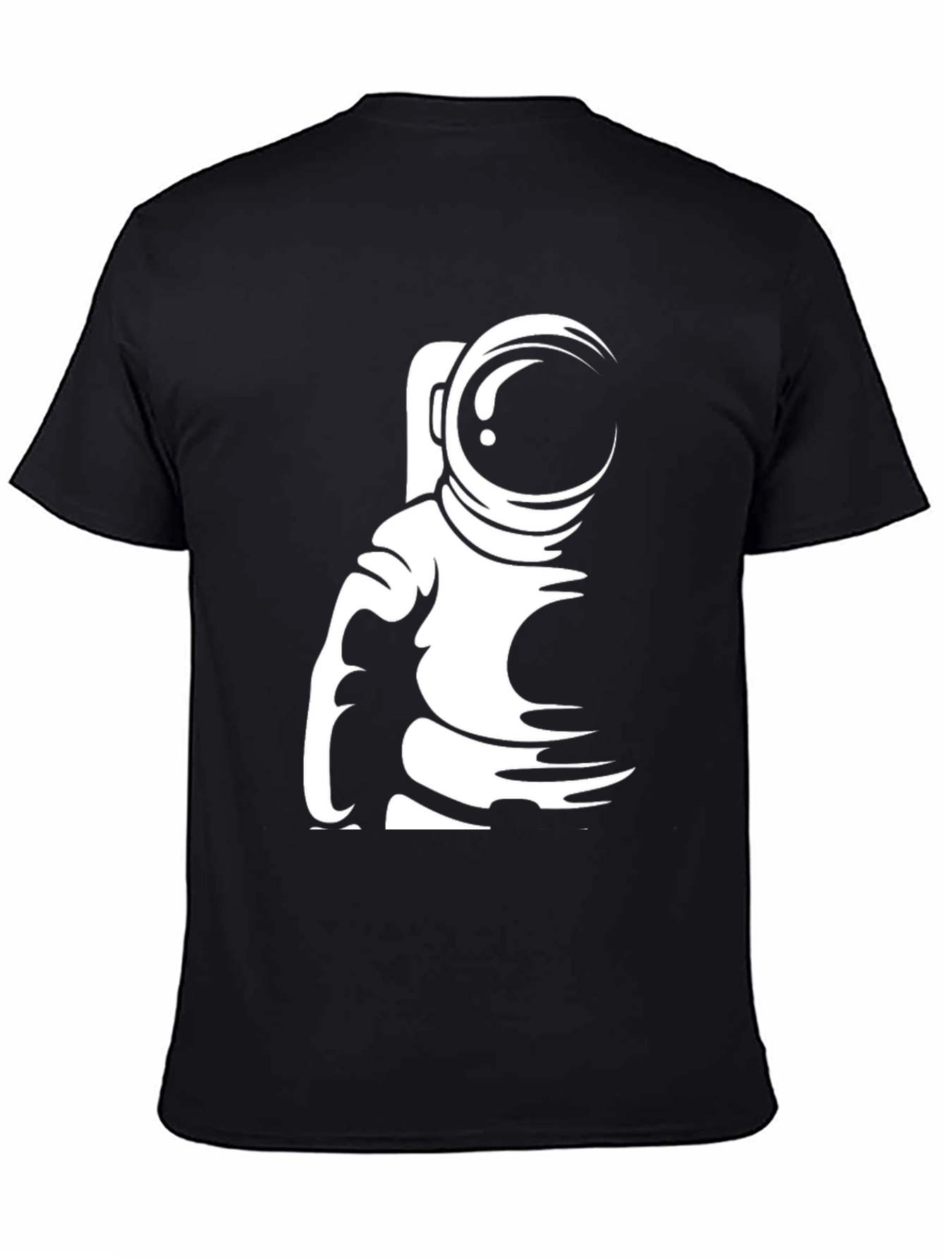 Astronaut Graphic Black T-Shirt