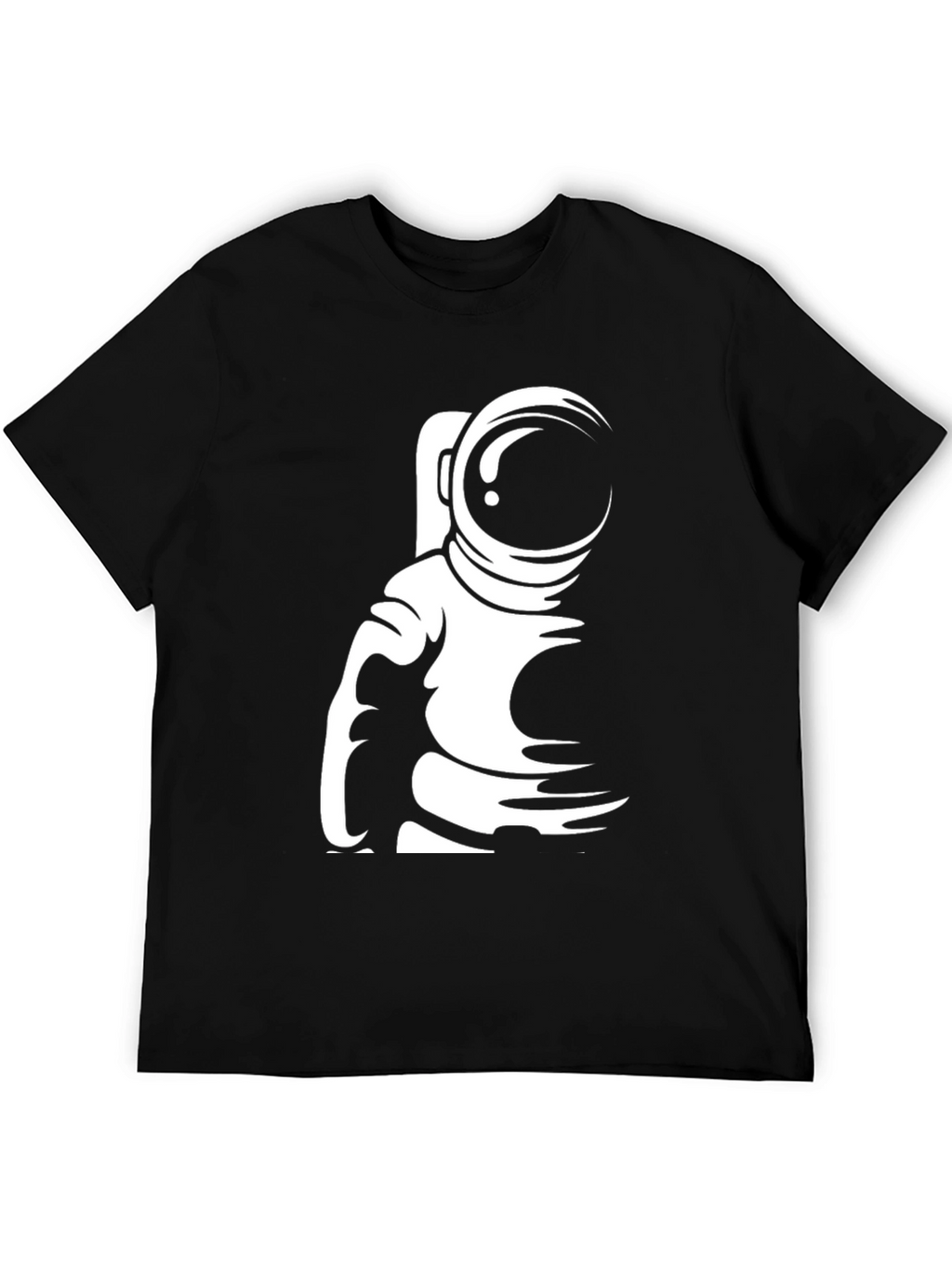 Astronaut Graphic Black T-Shirt