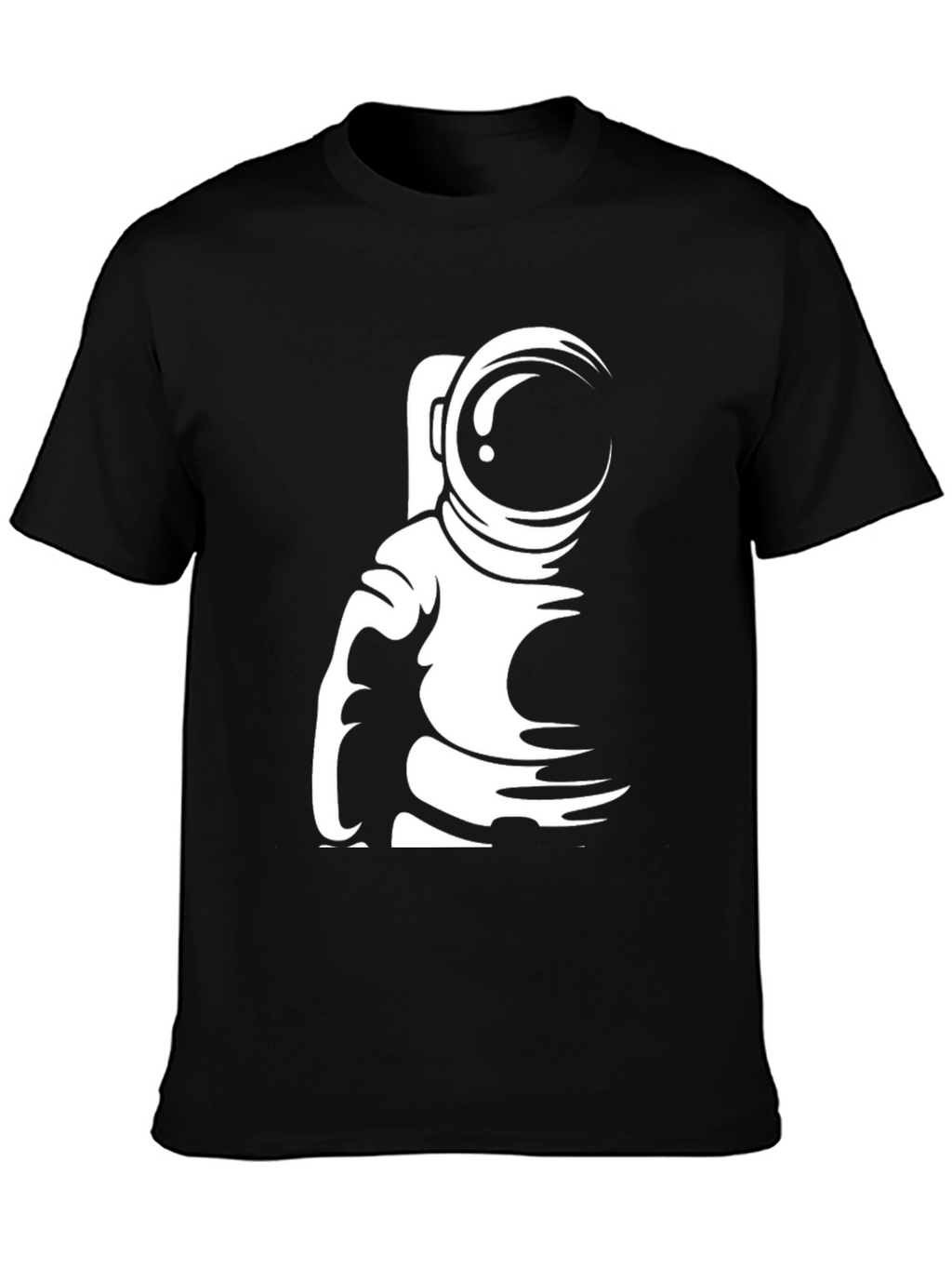 Astronaut Graphic Black T-Shirt