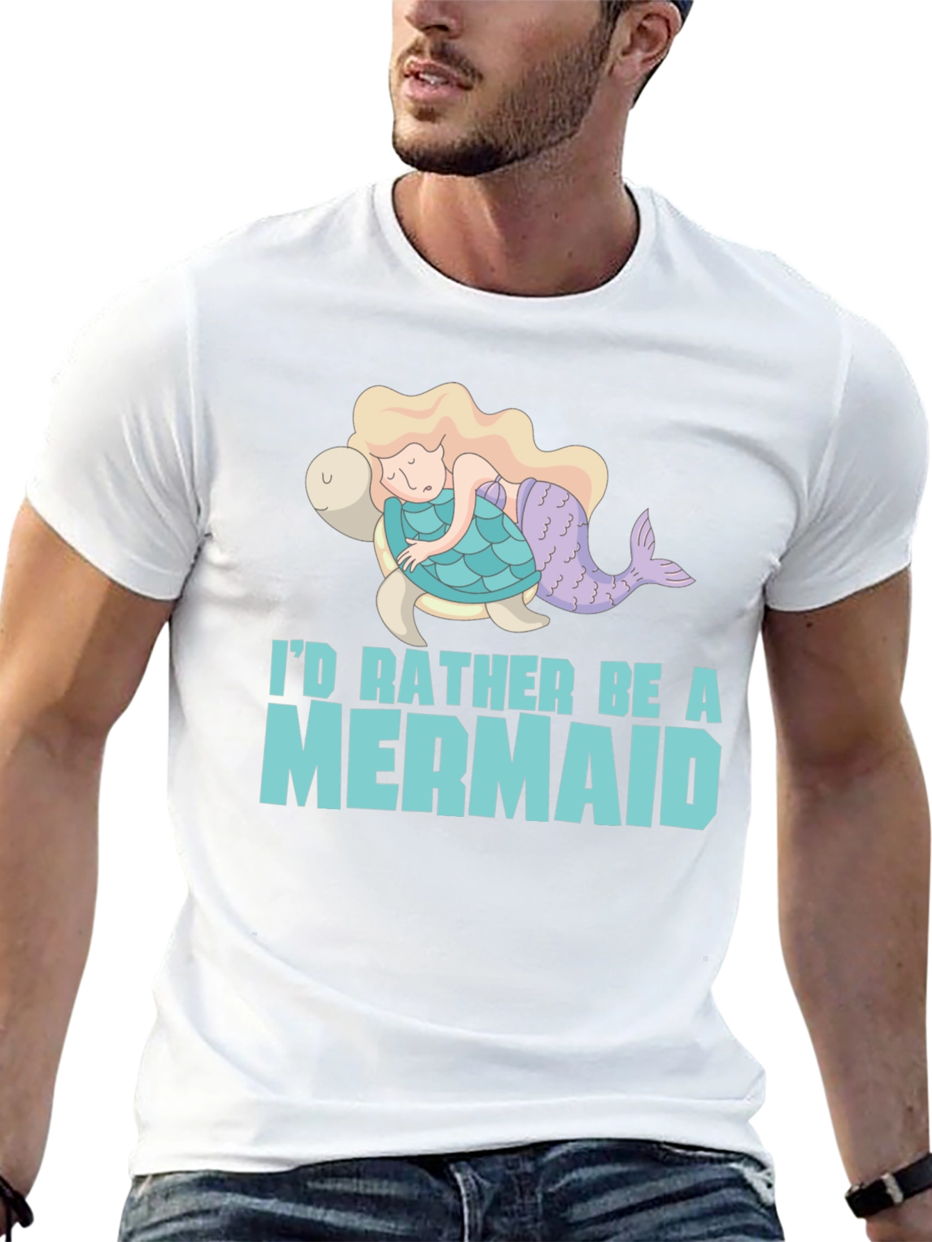 Id Rather Be a Mermaid T-Shirt