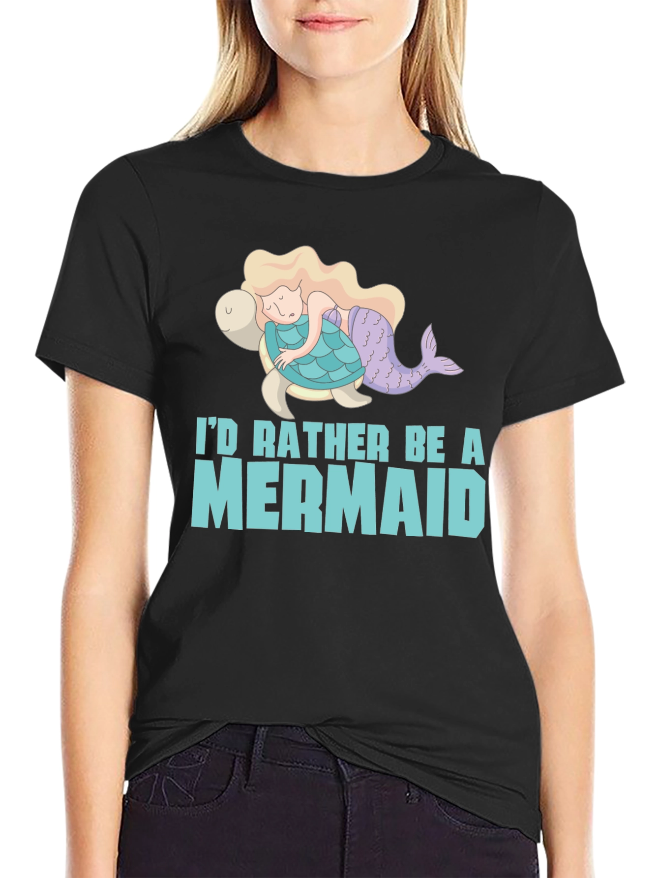 Id Rather Be a Mermaid T-Shirt