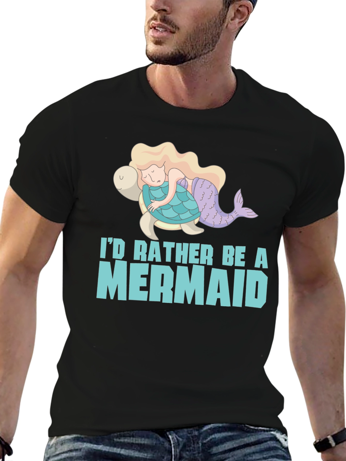 Id Rather Be a Mermaid T-Shirt