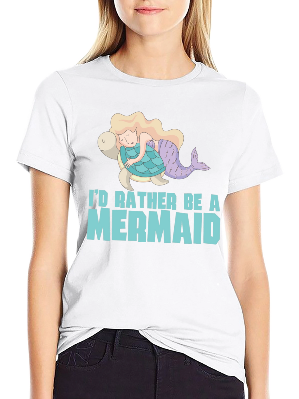Id Rather Be a Mermaid T-Shirt