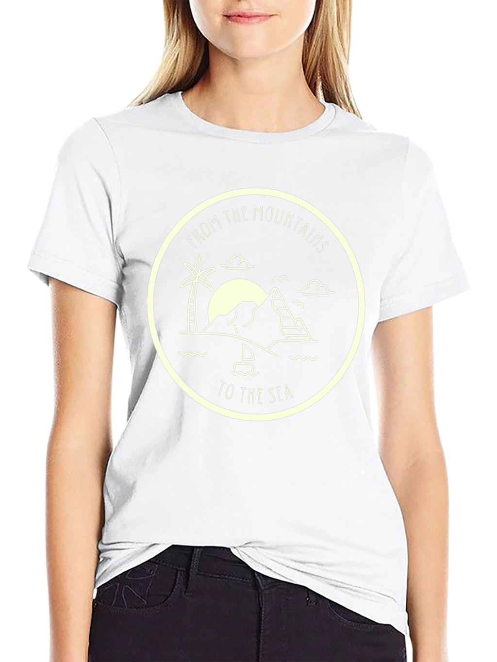 Mountains to Sea Graphic Tee