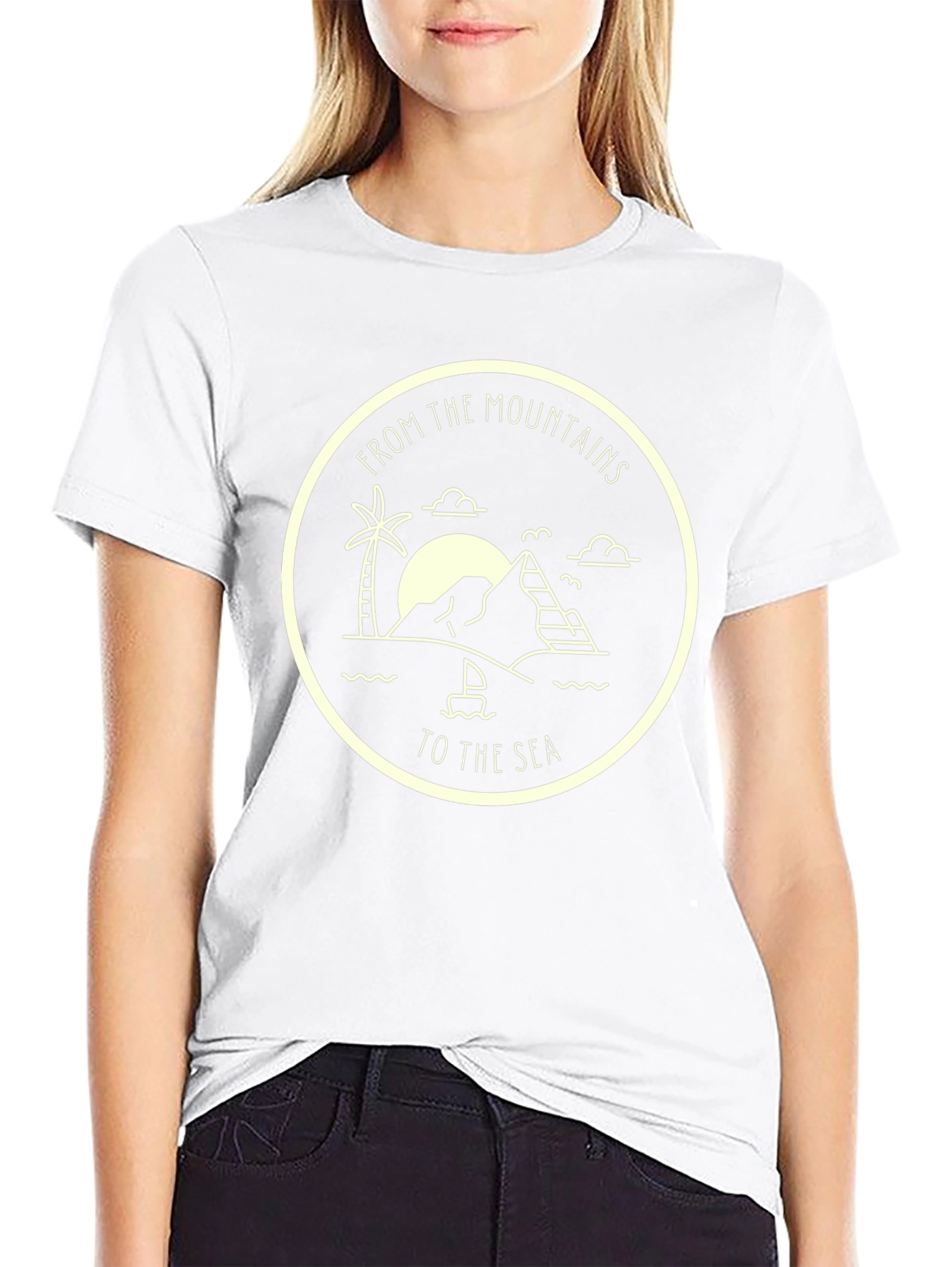 Mountains to Sea Graphic Tee
