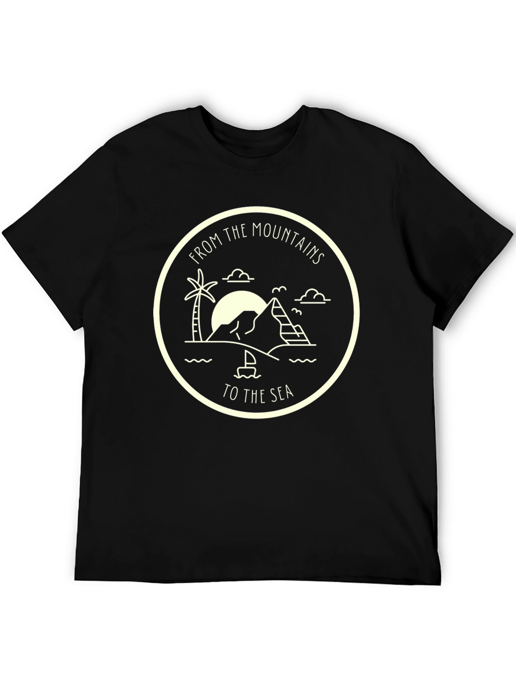 Mountains to Sea Graphic Tee