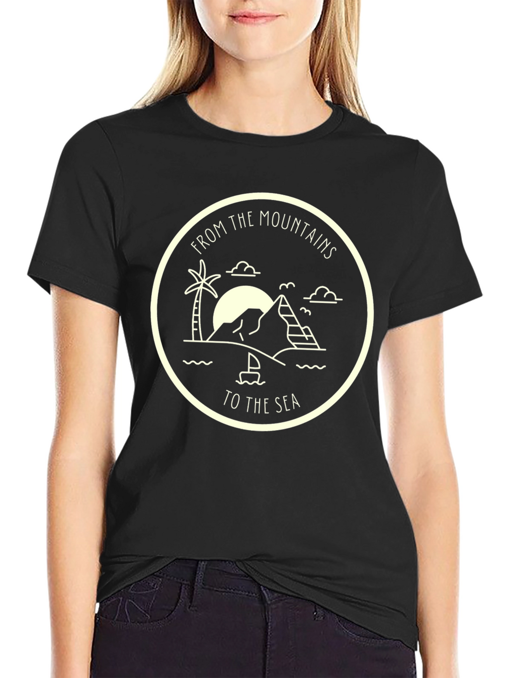 Mountains to Sea Graphic Tee