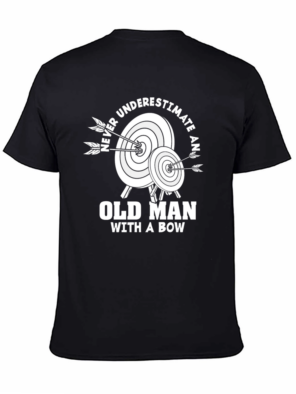 Old Man With a Bow T-Shirt