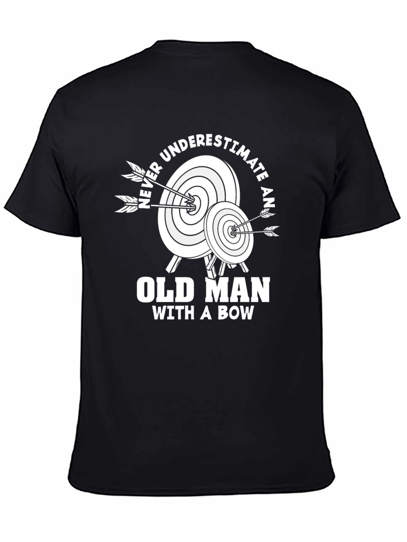 Old Man With a Bow T-Shirt