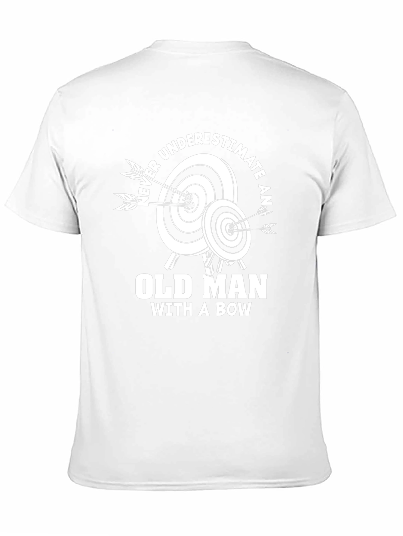 Old Man With a Bow T-Shirt