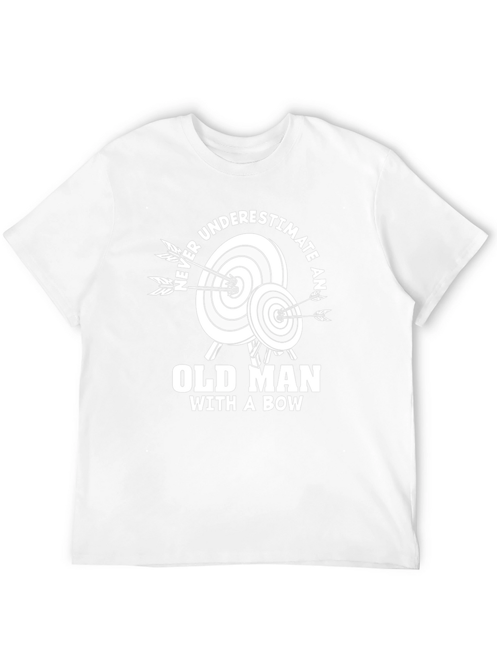 Old Man With a Bow T-Shirt