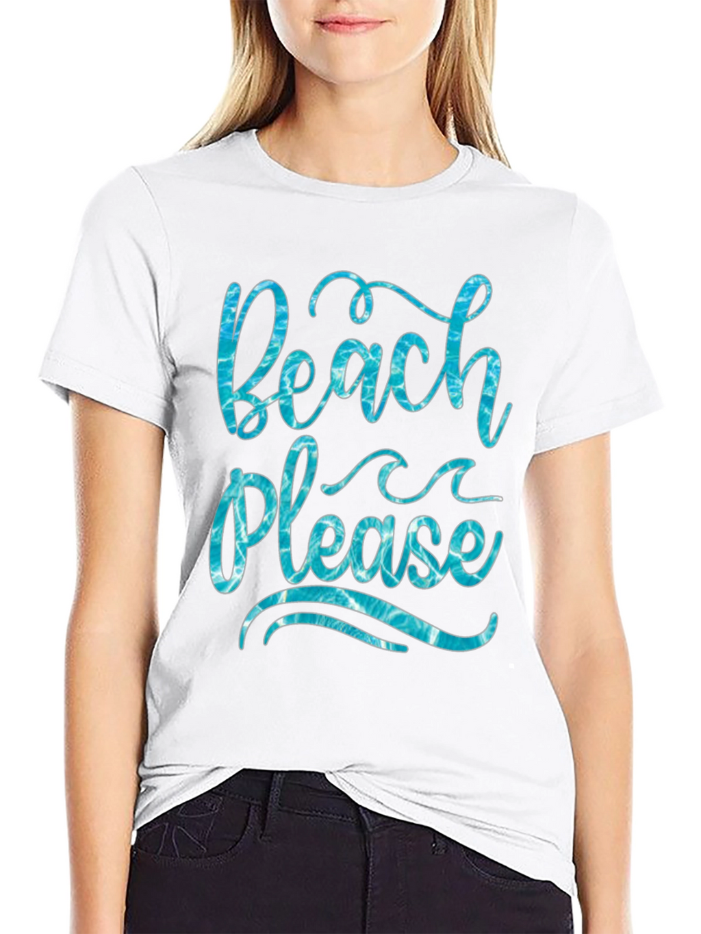 Beach Please Graphic Tee - Summer Ready!