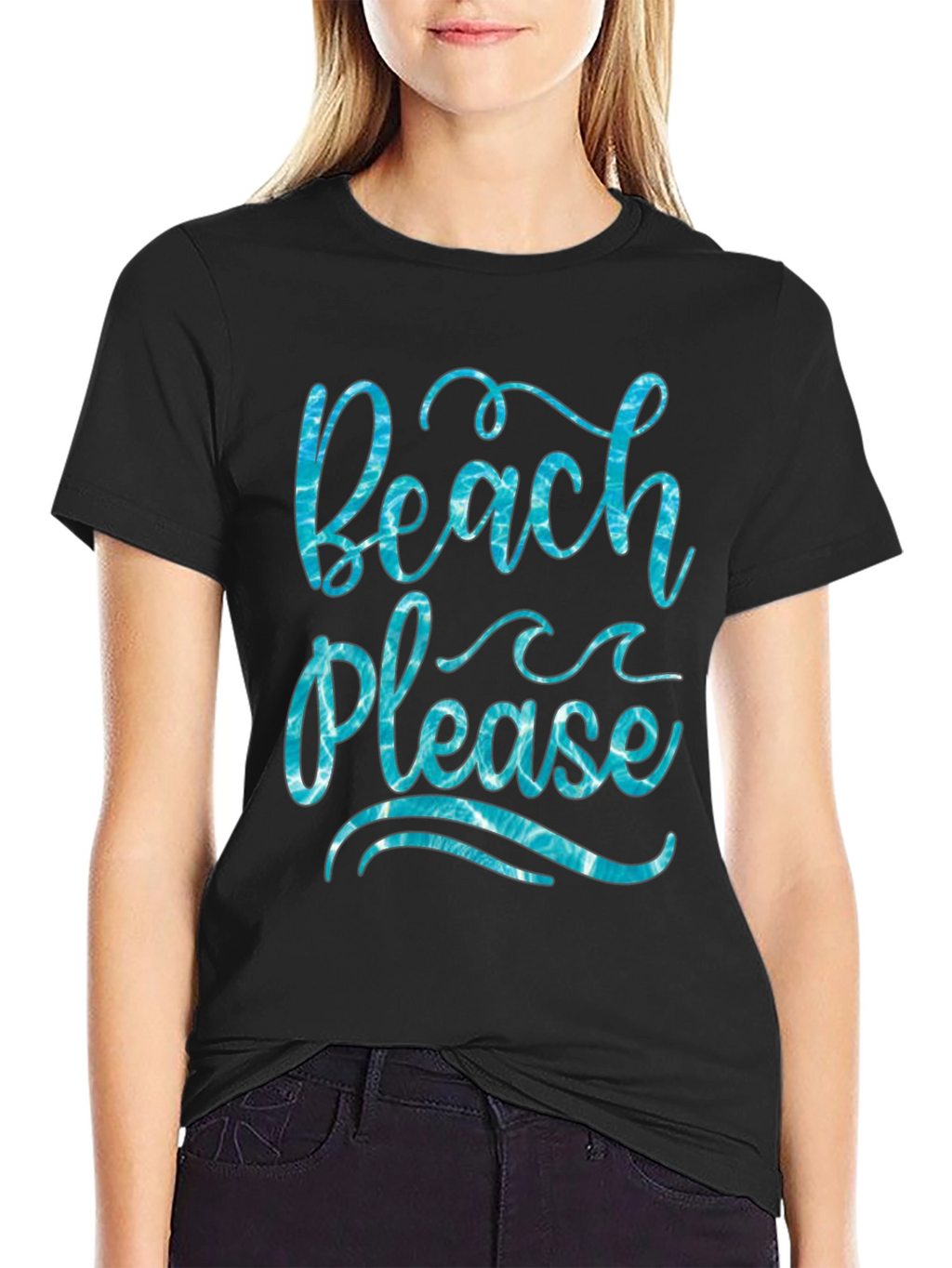 Beach Please Graphic Tee - Summer Ready!
