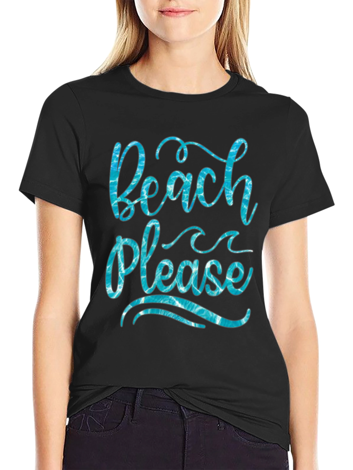 Beach Please Graphic Tee - Summer Ready!
