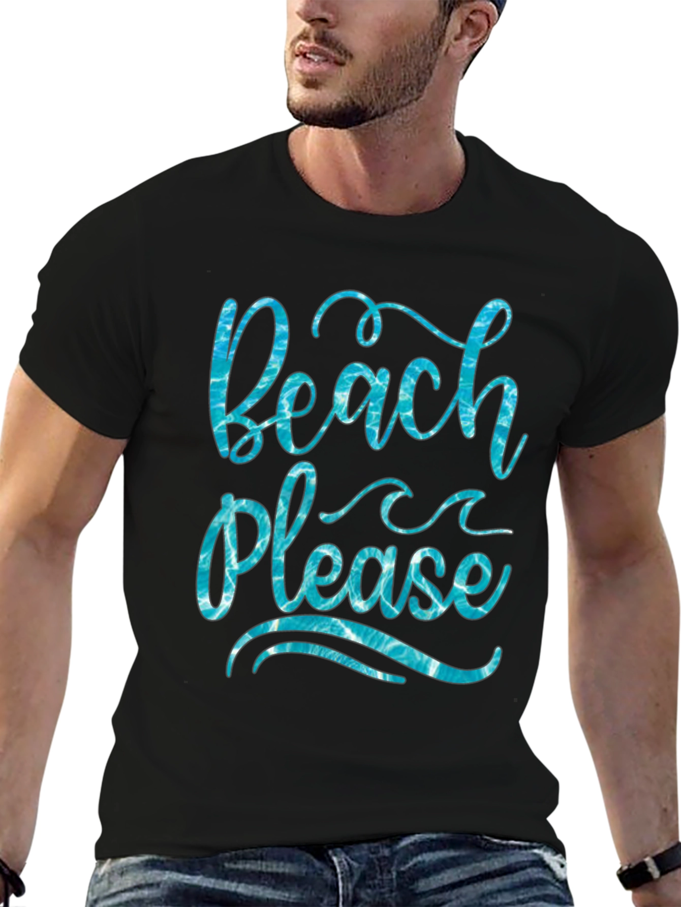 Beach Please Graphic Tee - Summer Ready!