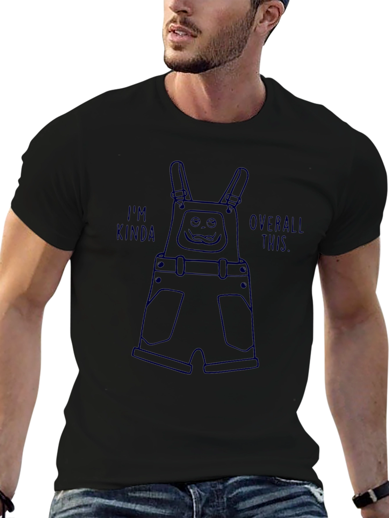 Im Kinda Overall This Funny T-Shirt