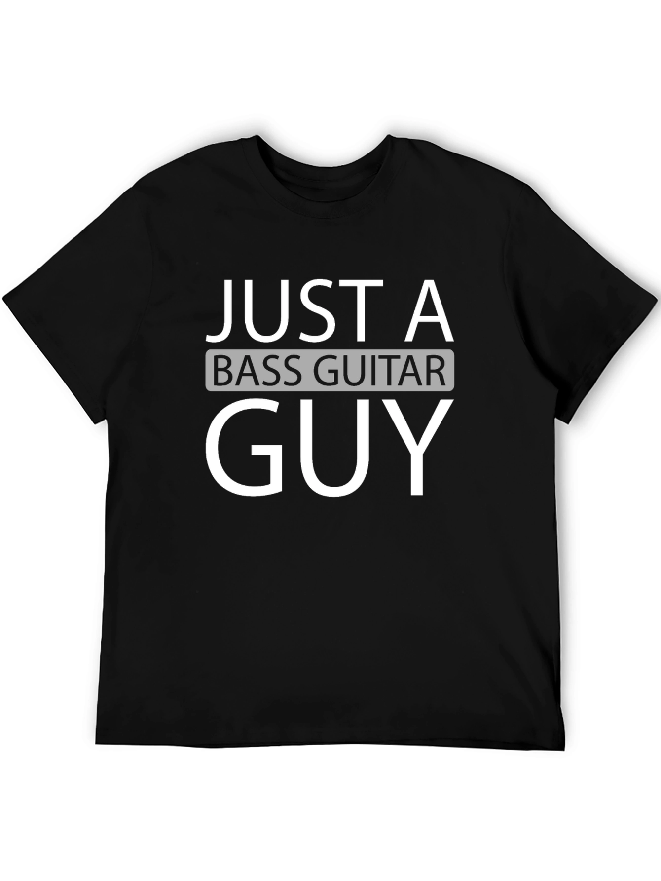 Bass Guitar Guy T-Shirt - Music Lover Tee