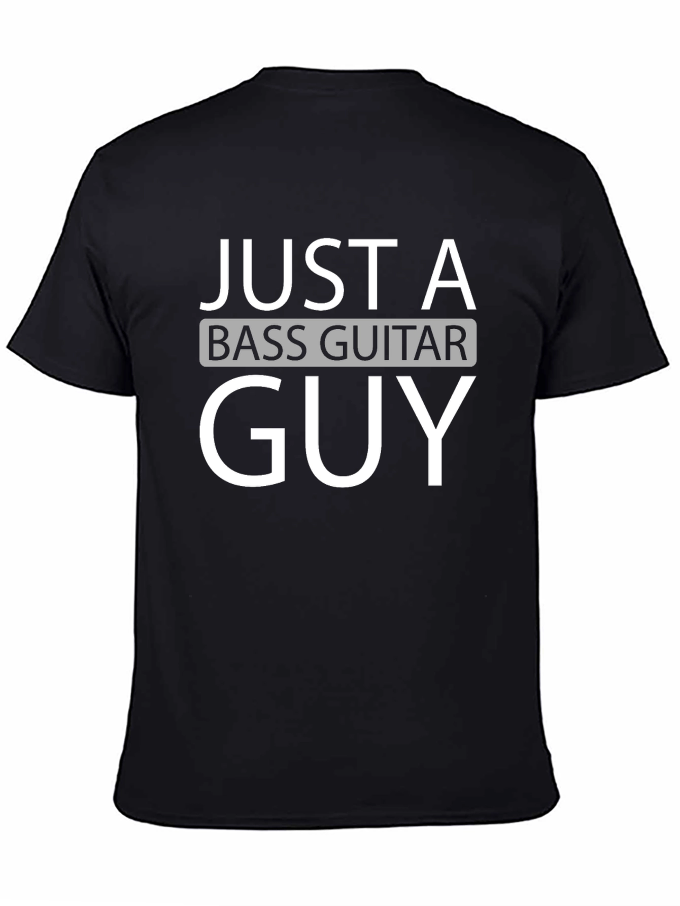 Bass Guitar Guy T-Shirt - Music Lover Tee