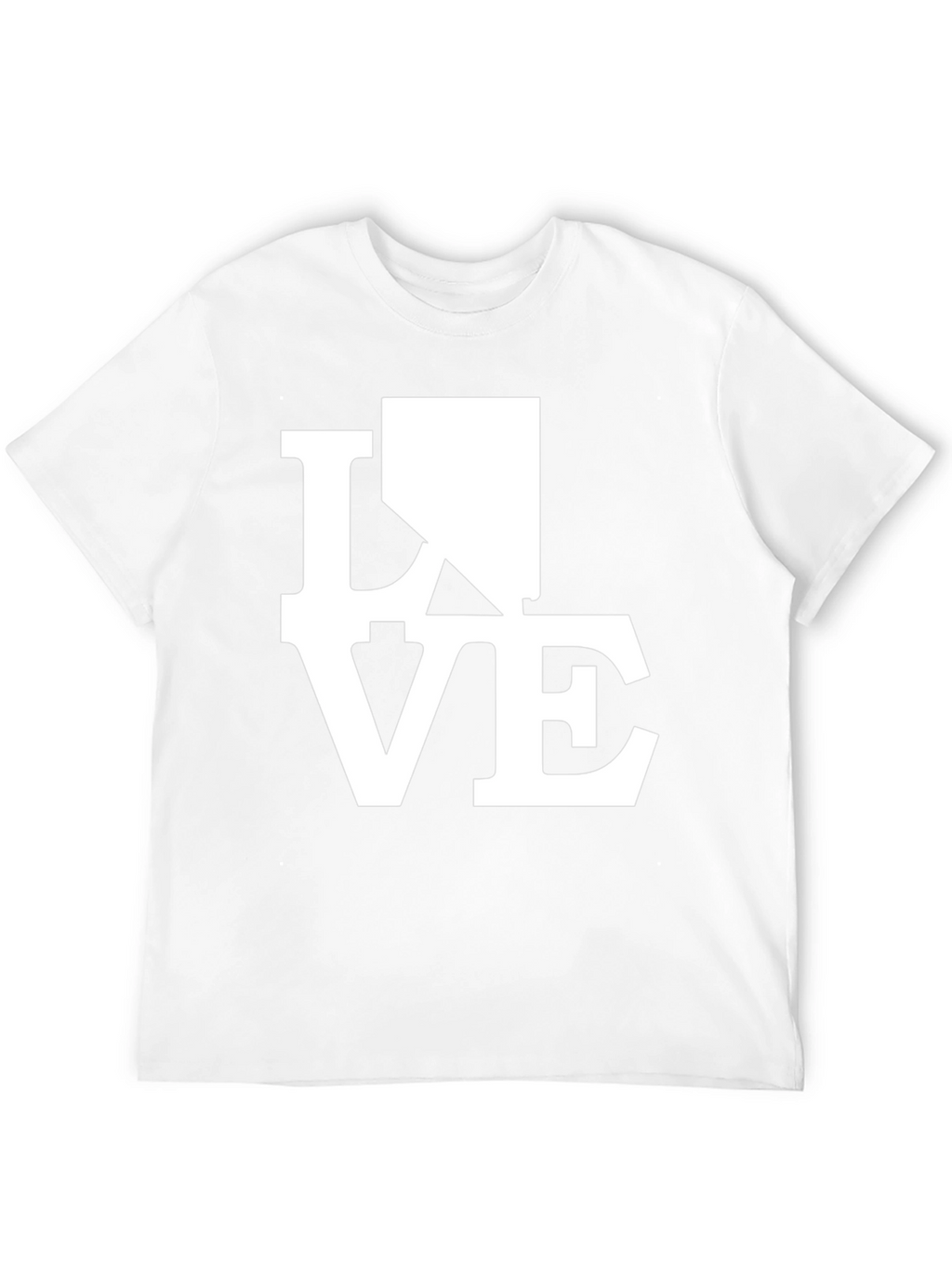 Nevada LOVE State Pride T-Shirt - Black