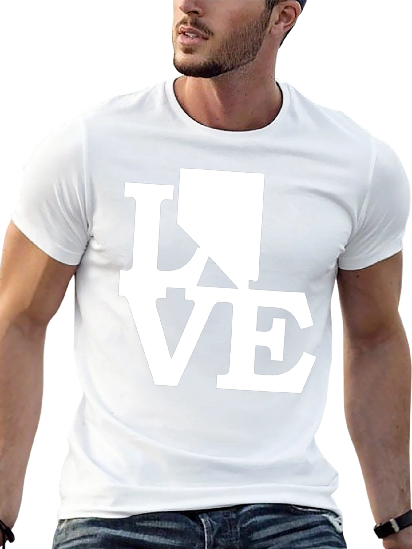 Nevada LOVE State Pride T-Shirt - Black