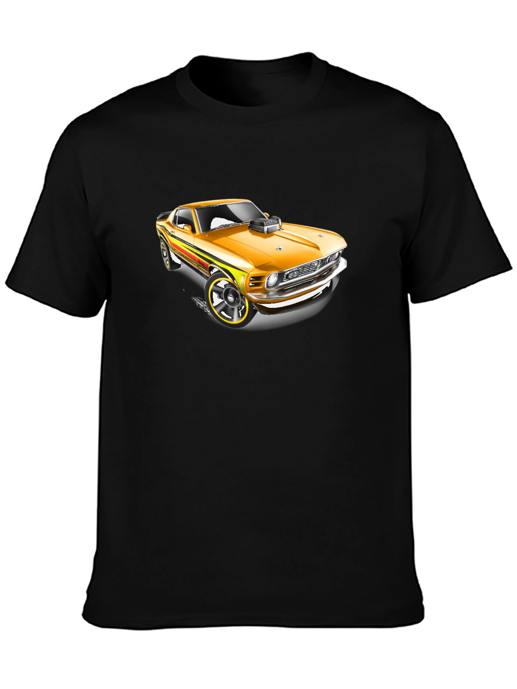 Mustang Muscle Car Graphic T-Shirt